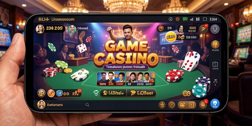 Screenshot dari gameplay Live Casino yang mendebarkan di 8364.
