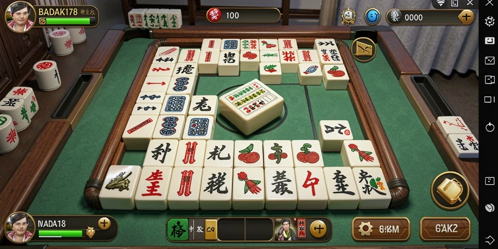 Tampilan gameplay menegangkan yang mendebarkan dalam BADAK178.