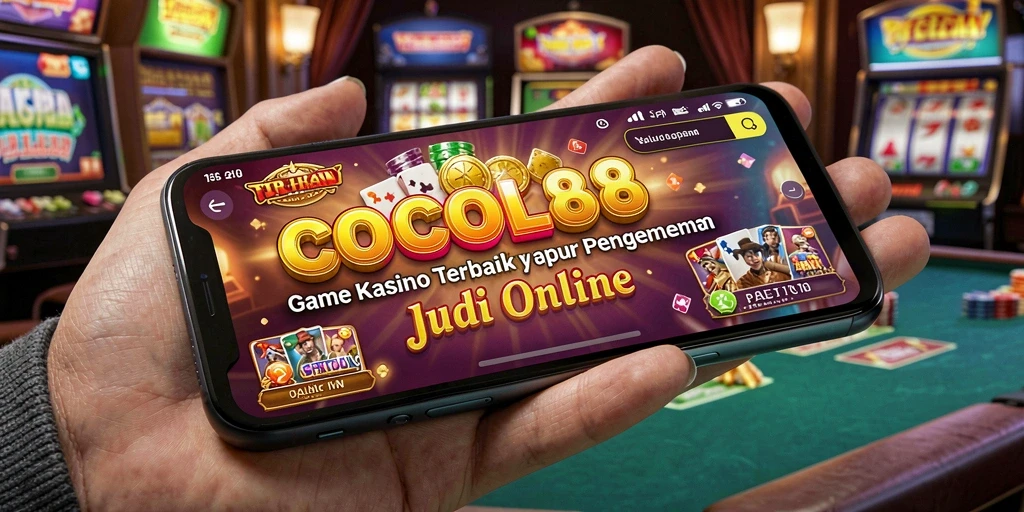 Tampilan menarik gameplay kasino di COCOL88.