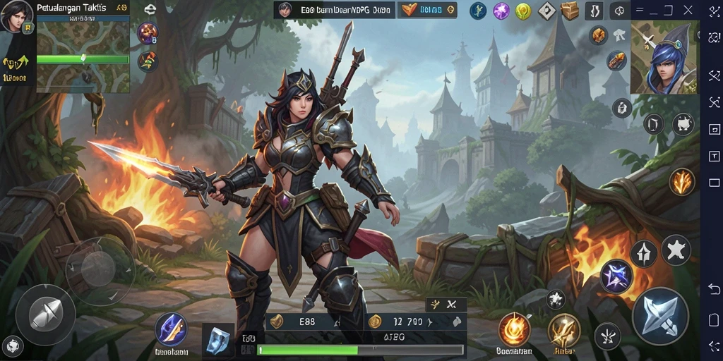 Gameplay E88 menampilkan pertarungan seru dan eksplorasi dunia yang menarik.