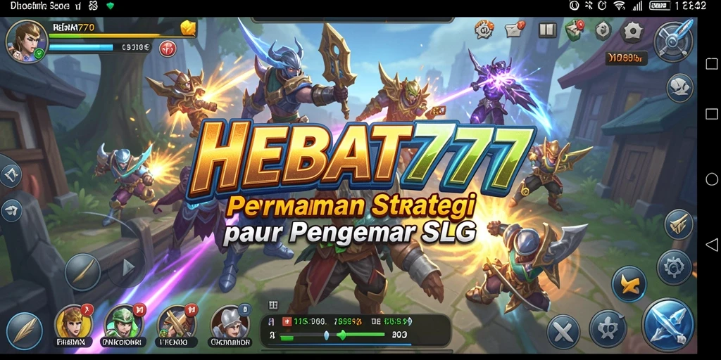 Tampilan menarik dari gameplay HEBAT777 yang menampilkan strategi dan aksi pertempuran.