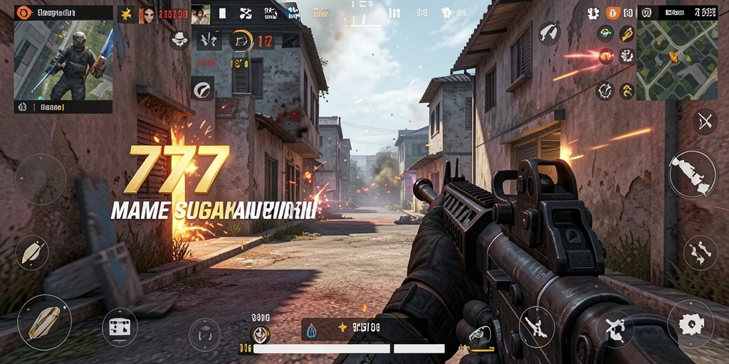 Gameplay L777 menunjukkan aksi tembak-menembak seru dan mendebarkan.