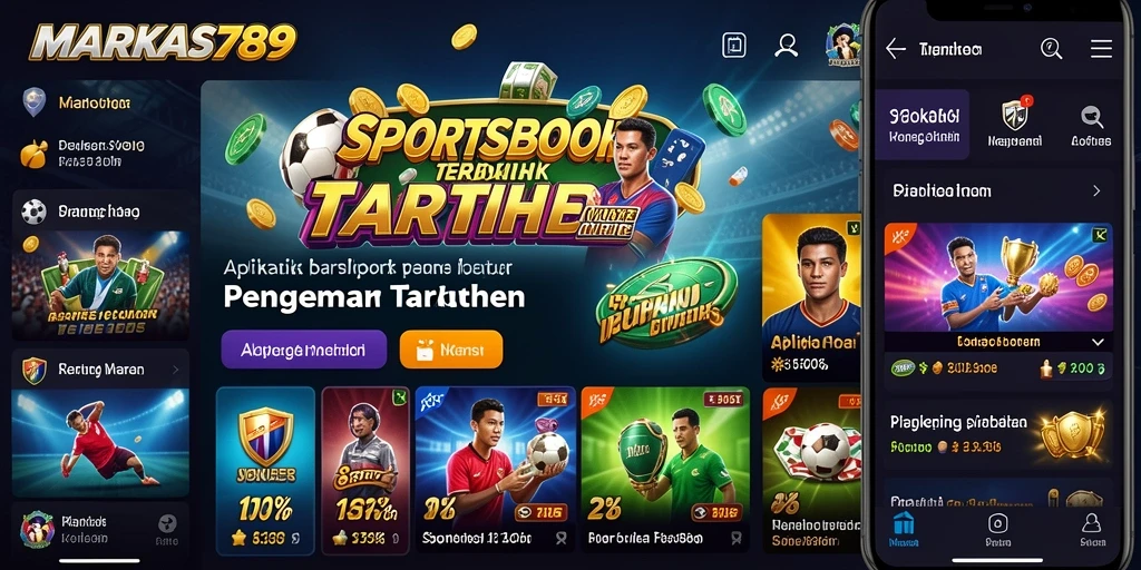 Tampilan menarik dari gameplay Sportsbook MARKAS789 yang dinamis.