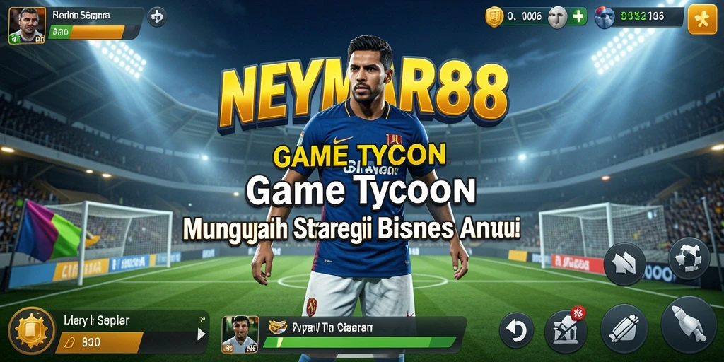 Tangkapan layar gameplay NEYMAR88 yang menampilkan manajemen bisnis.