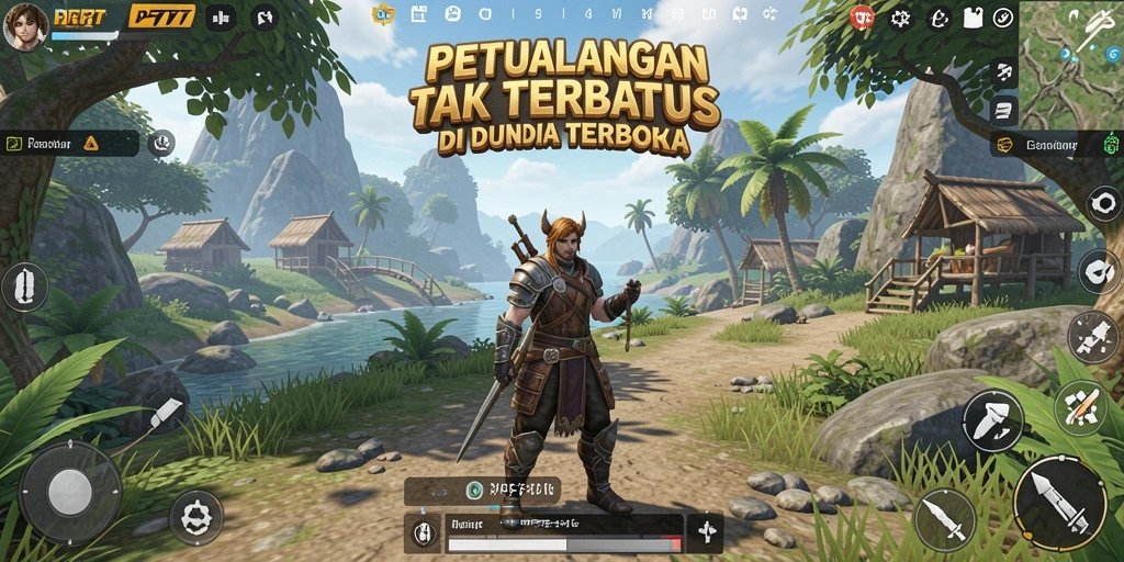 Gameplay Open World yang penuh petualangan di PF777.