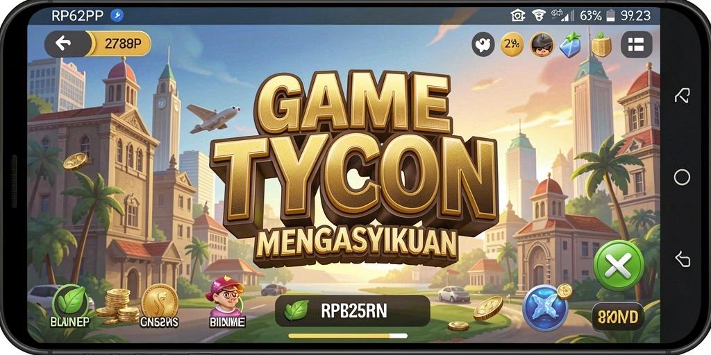 Screenshot gameplay RP62RP menampilkan aksi manajerial yang seru.