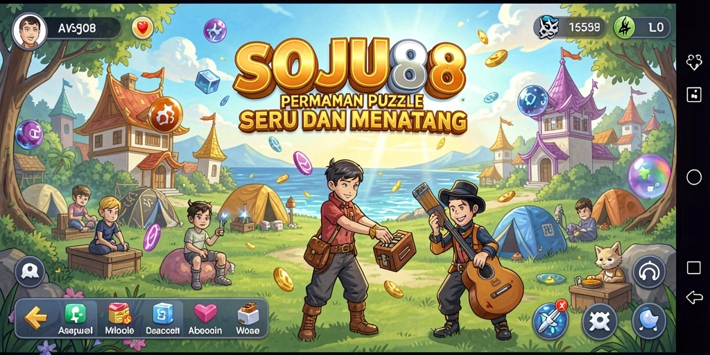 Gameplay menantang dan seru di SOJU88.