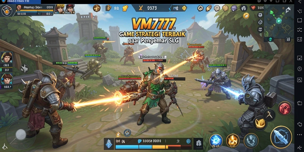 Tampilan gameplay VM777 yang mendebarkan dengan strategi mendalam.